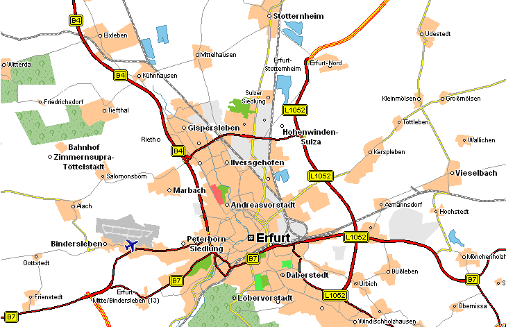 Mietobjekte Erfurt und Umgebung