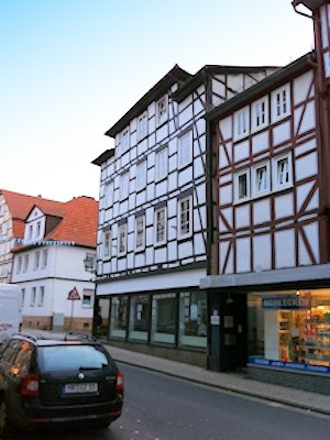 Melsungen Fachwerkhaus in der Altstadt