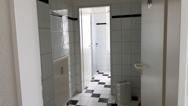Toiletten zu den Brorumen am Anger im Erfurter Stadtzentrum