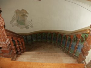 Treppenhaus der Brovilla