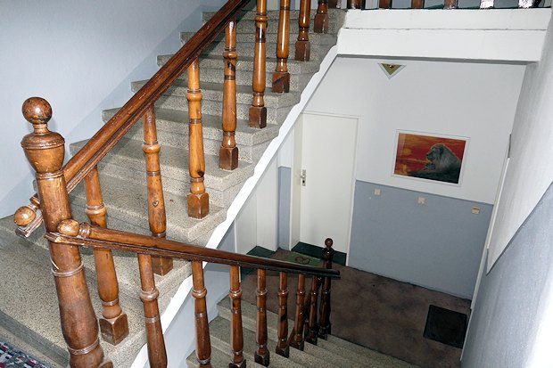 Treppen im Brohaus in Gera