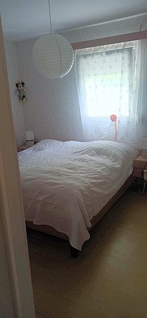 Schlafzimmer im Gartenhaus