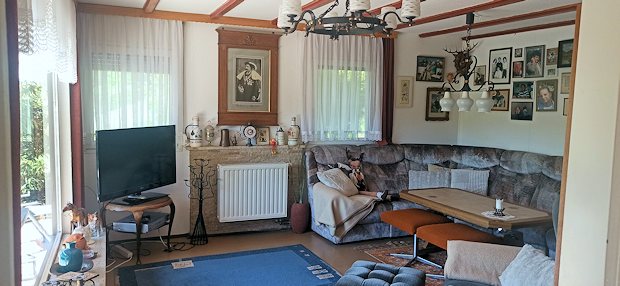 Wohnbereich vom Gartenhaus