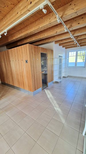 Sauna im Zweifamilienhaus