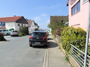 Stra�e zur Wohnung in Pfungstadt